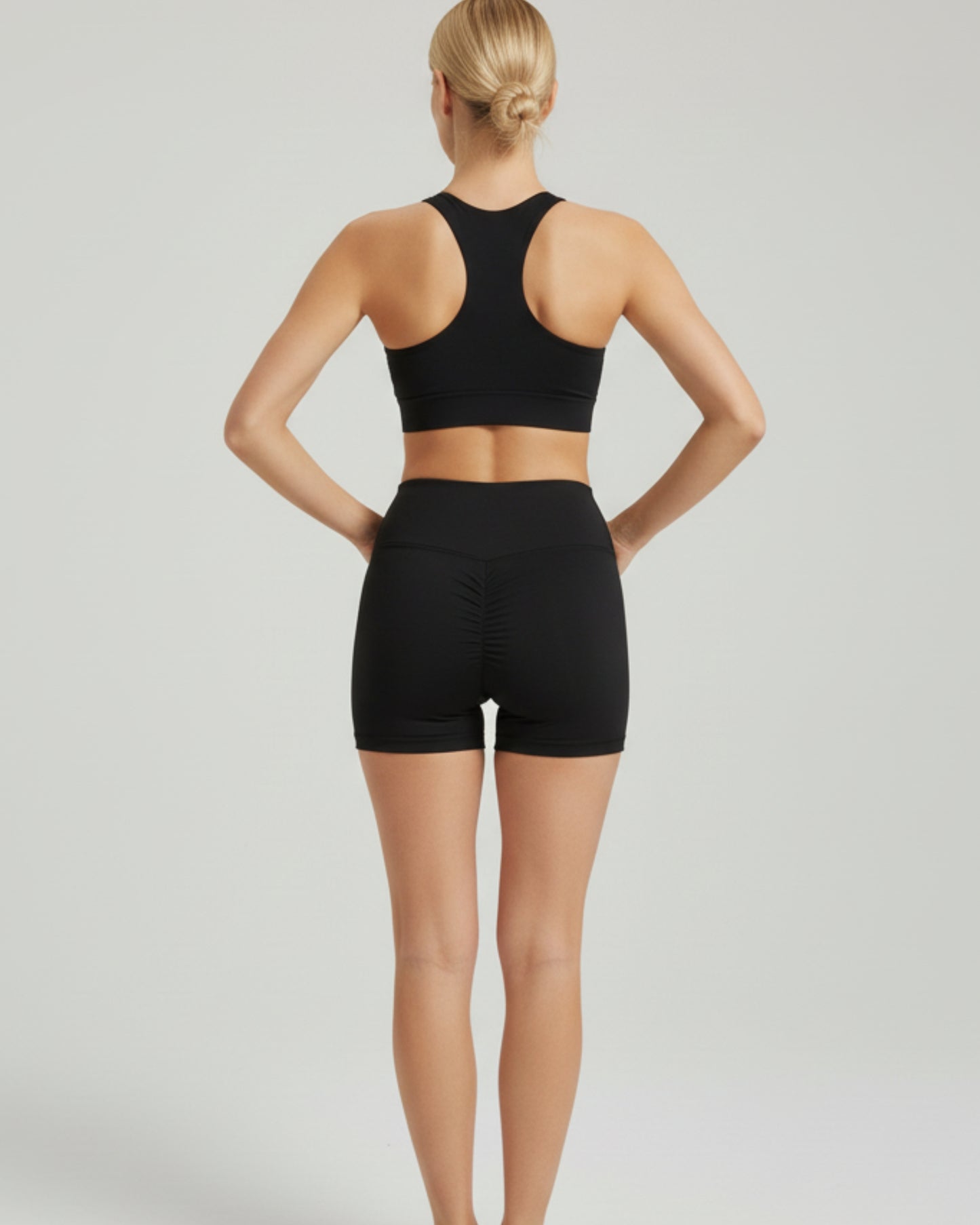 Grace Seamless Biker - Black