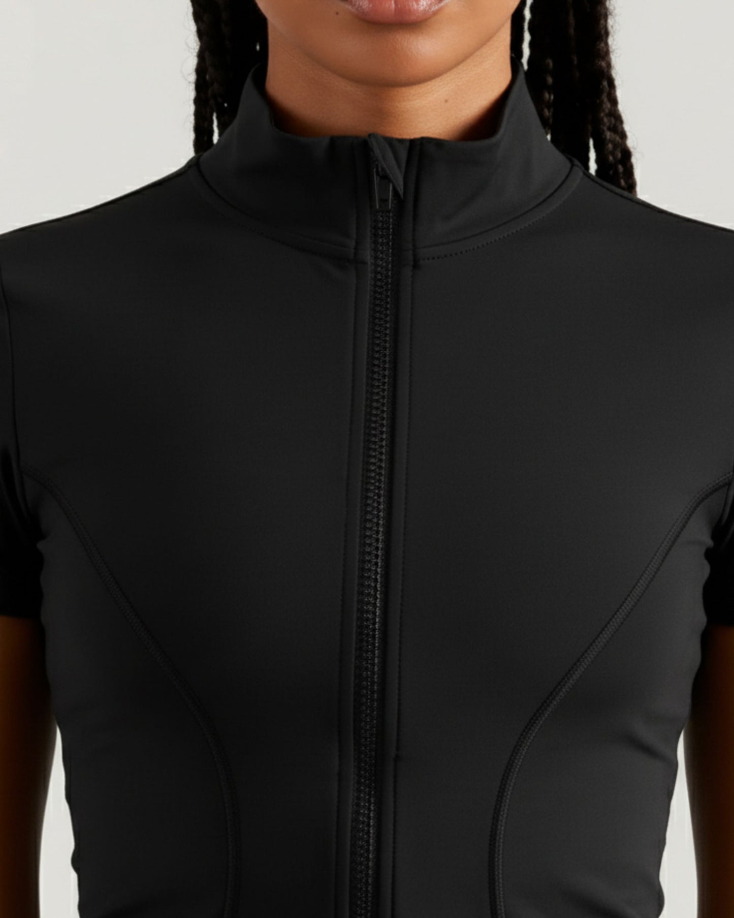 Alignment Zip Top - Black