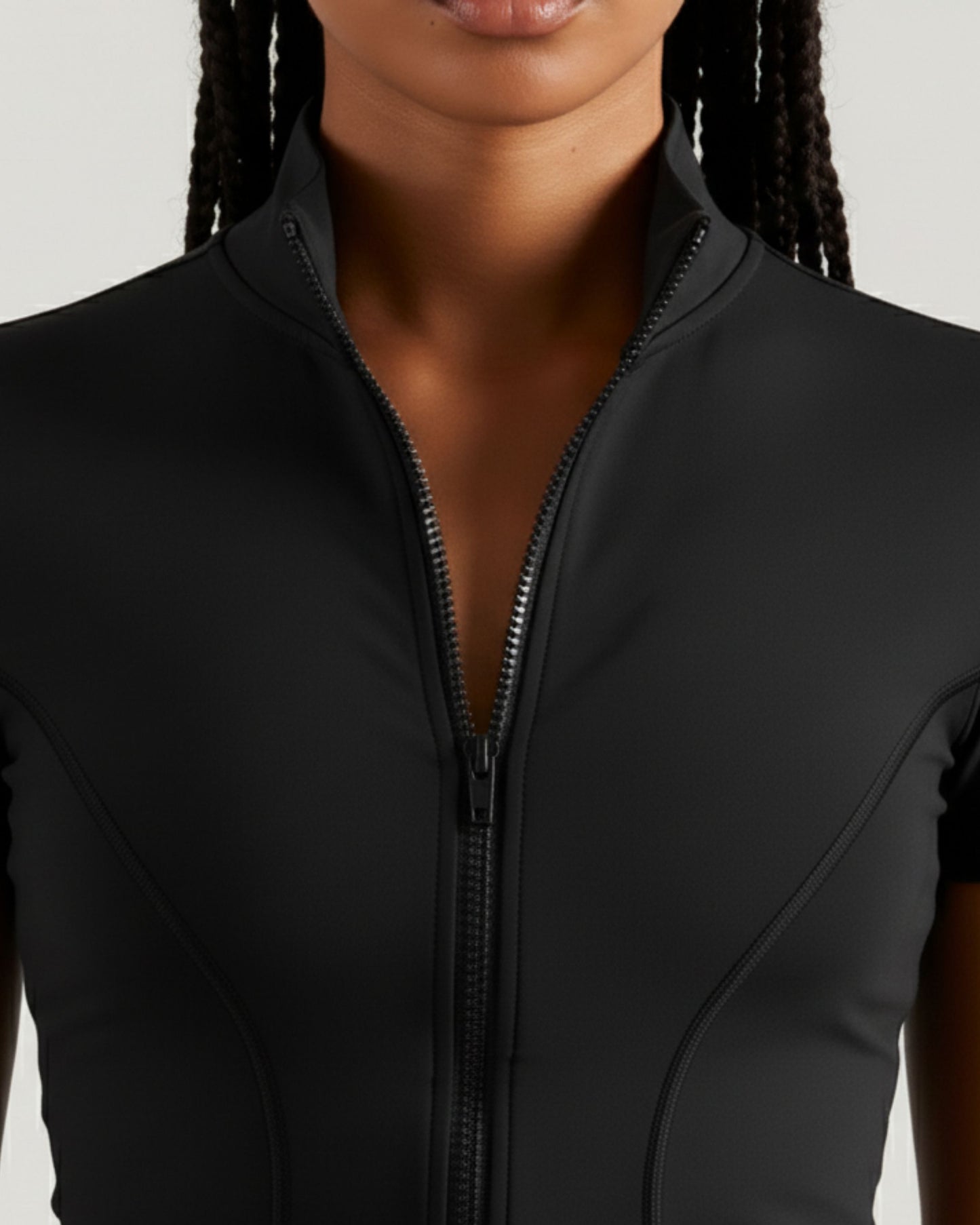 Alignment Zip Top - Black