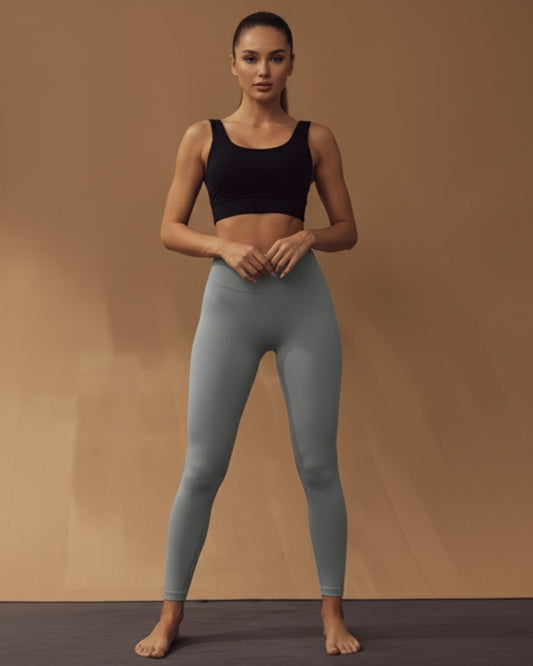 Serene Scrunch Leggings - Graphite Gray