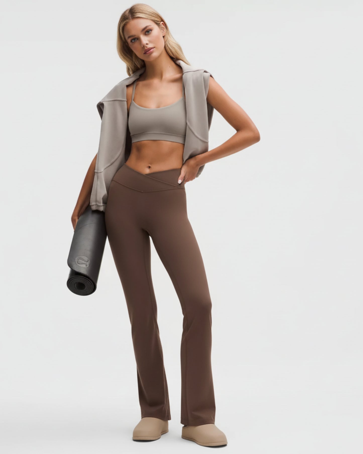 Grace Seamless Legging - Brown
