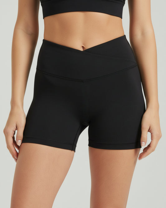 Grace Seamless Biker - Black