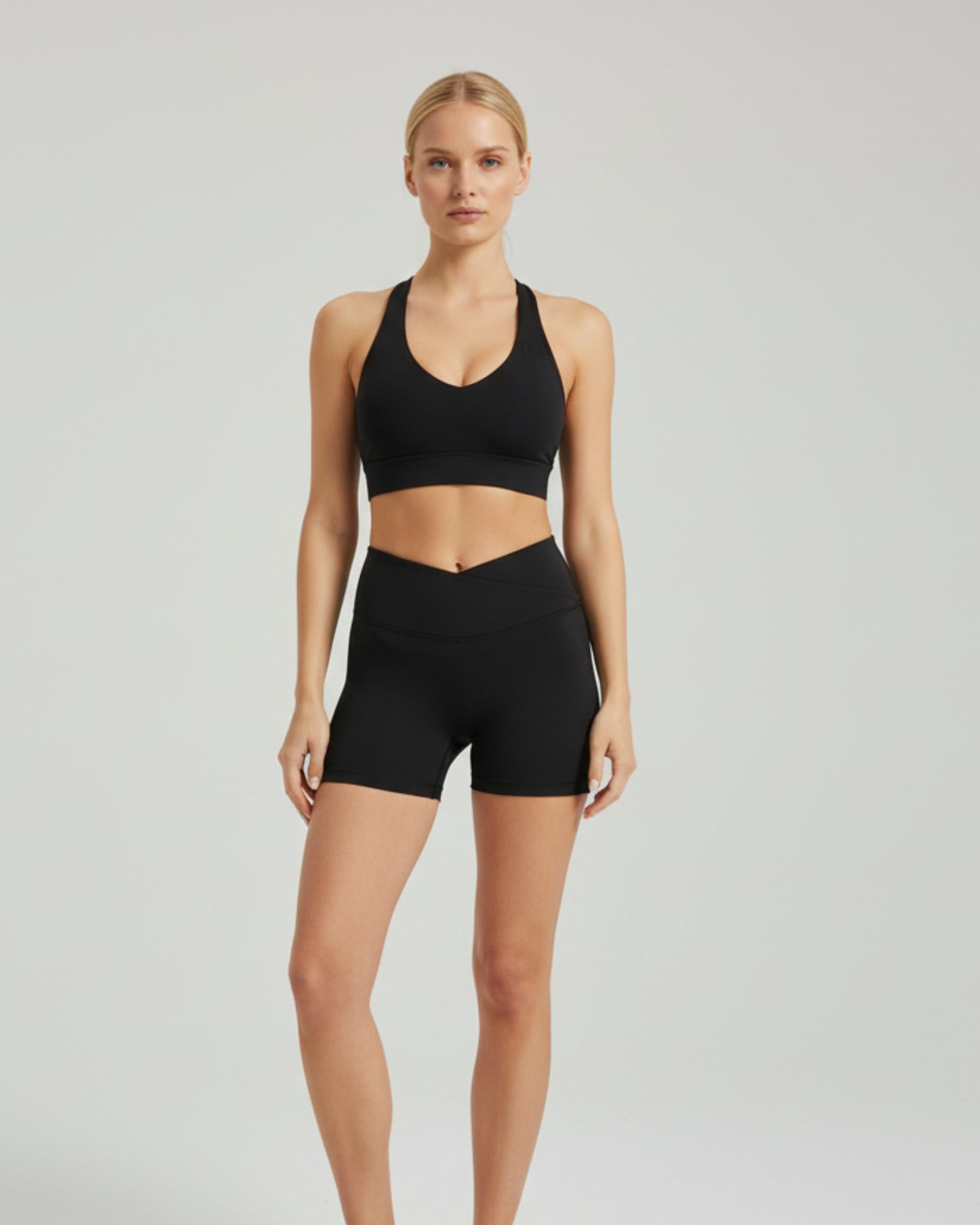 Grace Seamless Biker - Black