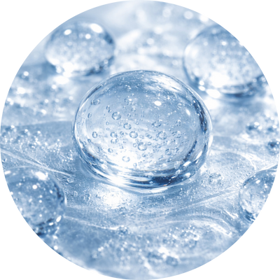 Hydrolysed Hyaluronic Acid: Penetrates & plumps from within