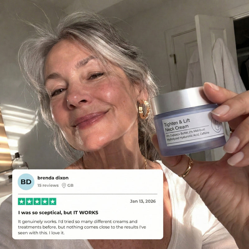 1. It's Specifically Made For Sagging Neck Skin After Weight Loss