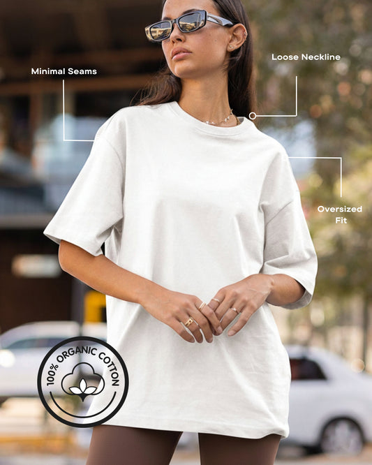 Soft Oversized Shirt - 100% Cotton