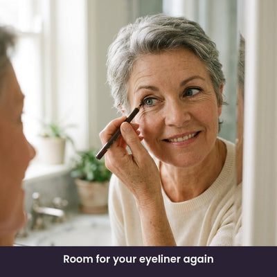 Room for your eyeliner again